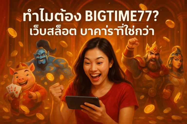 ทำไมต้อง BIGTIME77? เว็บสล็อต บาคาร่าที่ใช่กว่า