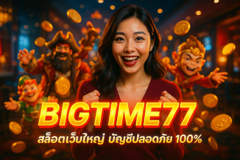 BIGTIME77 สล็อตเว็บใหญ่ บัญชีปลอดภัย 100%