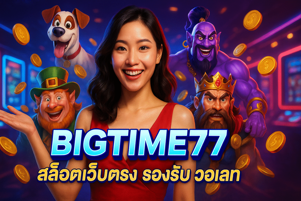 BIGTIME77 สล็อตเว็บตรง รองรับ วอเลท
