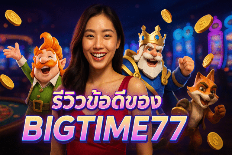 รีวิวข้อดีของ BIGTIME77